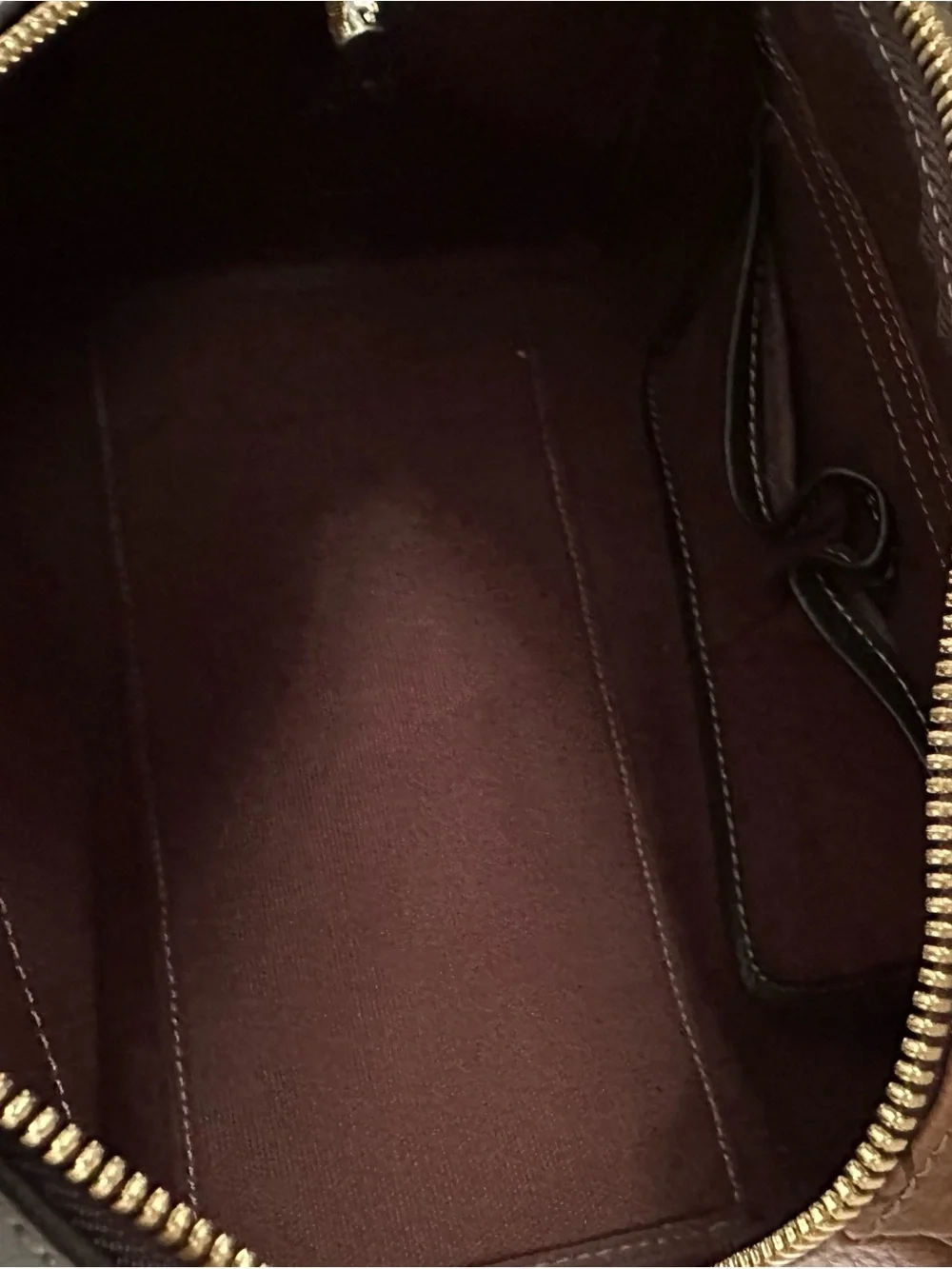 AUTHENTIC MCM Limited Edition Brown Choco Visetos Boston Satchel Luxury Handbag